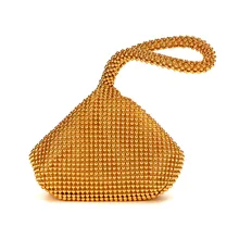 Women Evening Bags Cover Open Style Lady Soft Beaded Wedding Bride Luxury Handbags Purse Bag For Girl Gift Clutch