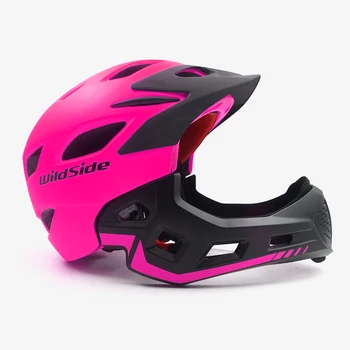 

Full coverage bicycle helmets Adult child Outdoor sports OFF-ROAD vtt trail mountain mtb Off-road safety Downhill bike helmet