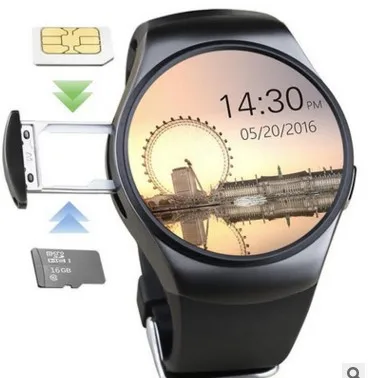 

Fashion Aplus Smart Watch KW18 Support SIM Card Bluetooth 4.0 Smart Clock High Quality for IOS and Android Phone Reloj Mujer