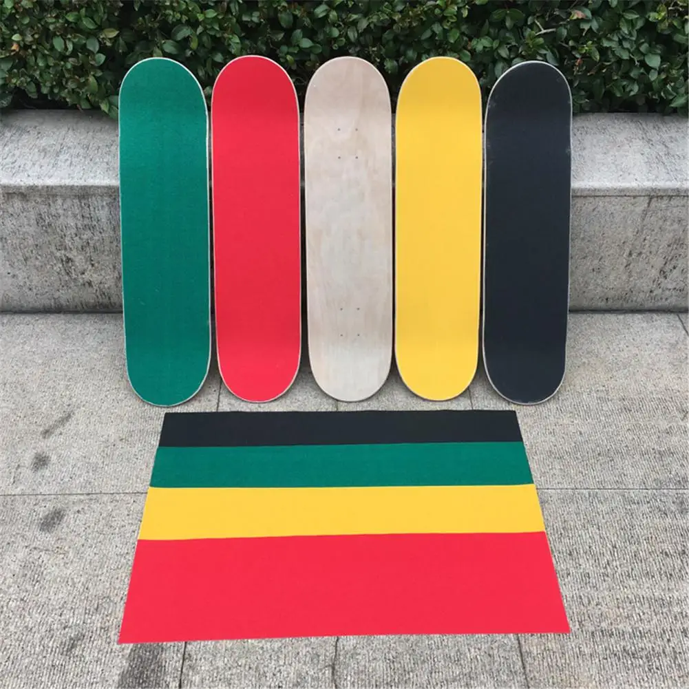 84*23 سنتيمتر لوح التزلج 4 عجلة الصنفرة Griptape ارتداء مقاومة سماكة كبيرة سطح الصنفرة Griptape ل التزلج