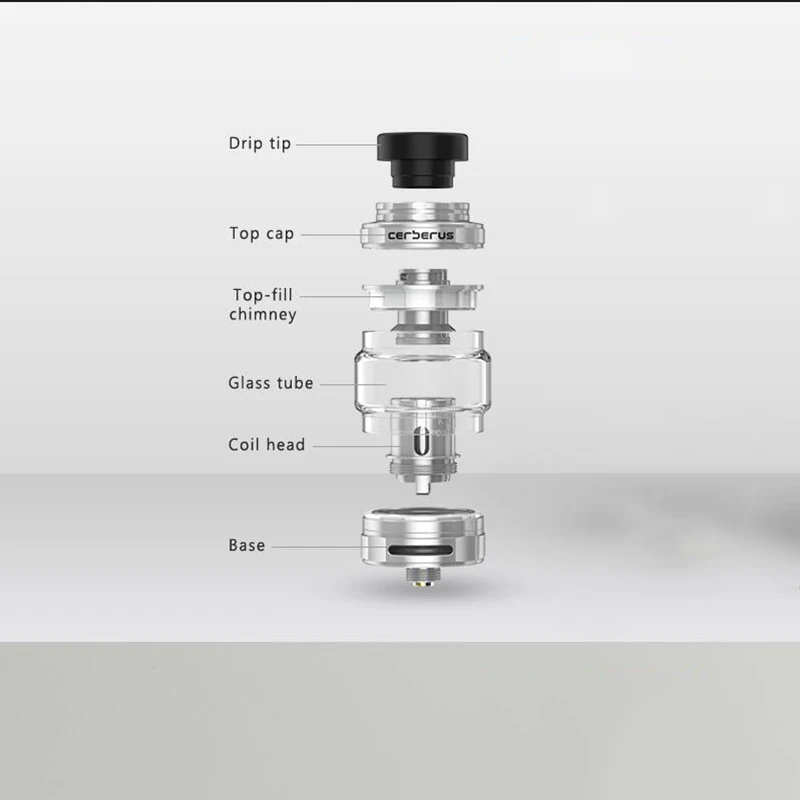 Атомайзер Geekvape с катушкой super mesh оригинальный бак Cerberus sub ohm для Nova mod емкостью 5 мл