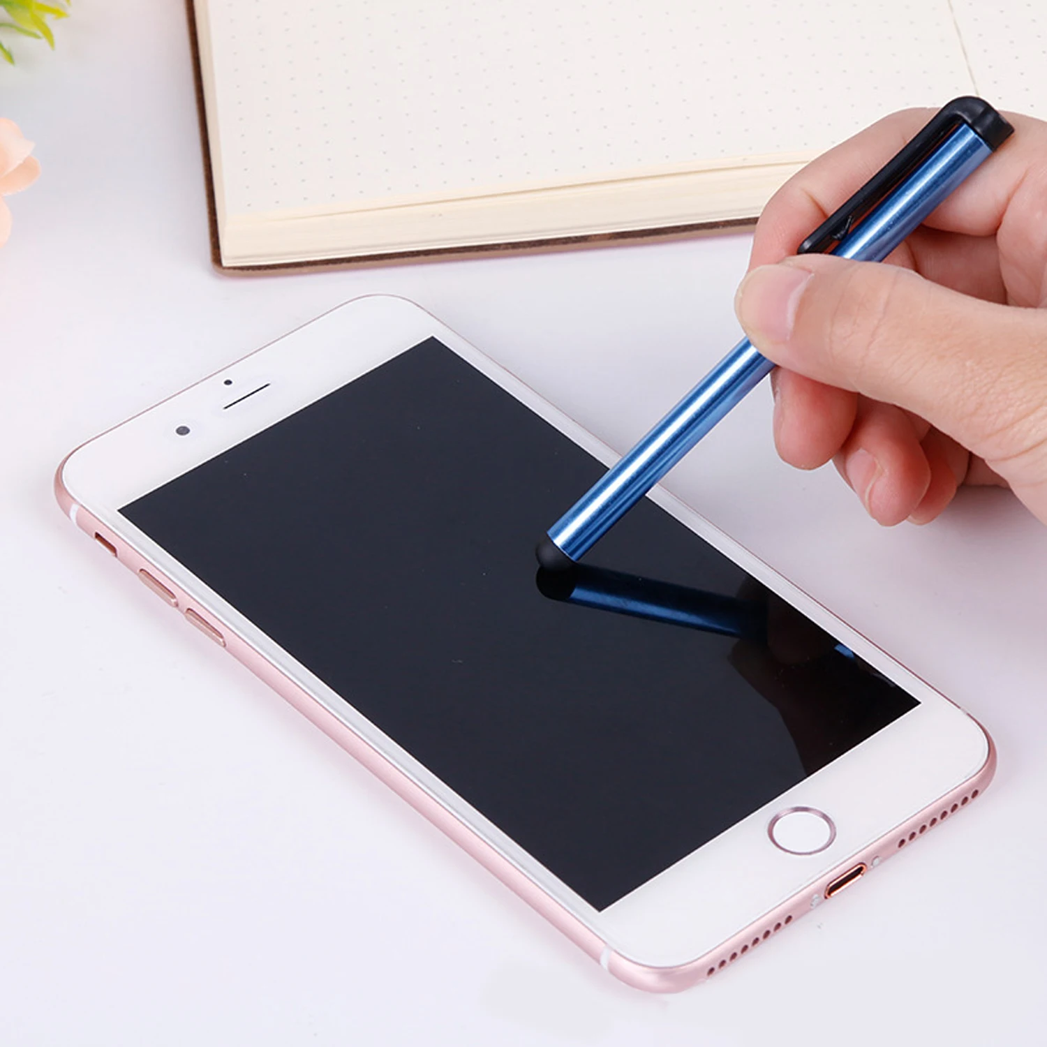 10 шт. Универсальный емкостный стилус для сенсорного экрана Apple iPhone iPad Huawei Xiaomi Samsung