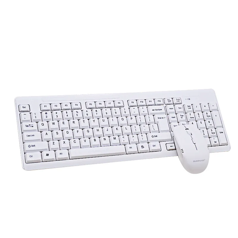 

Sunrose T80 wireless keyboard and mouse set notebook desktop computer game mouse and keyboard kit power saving USB set