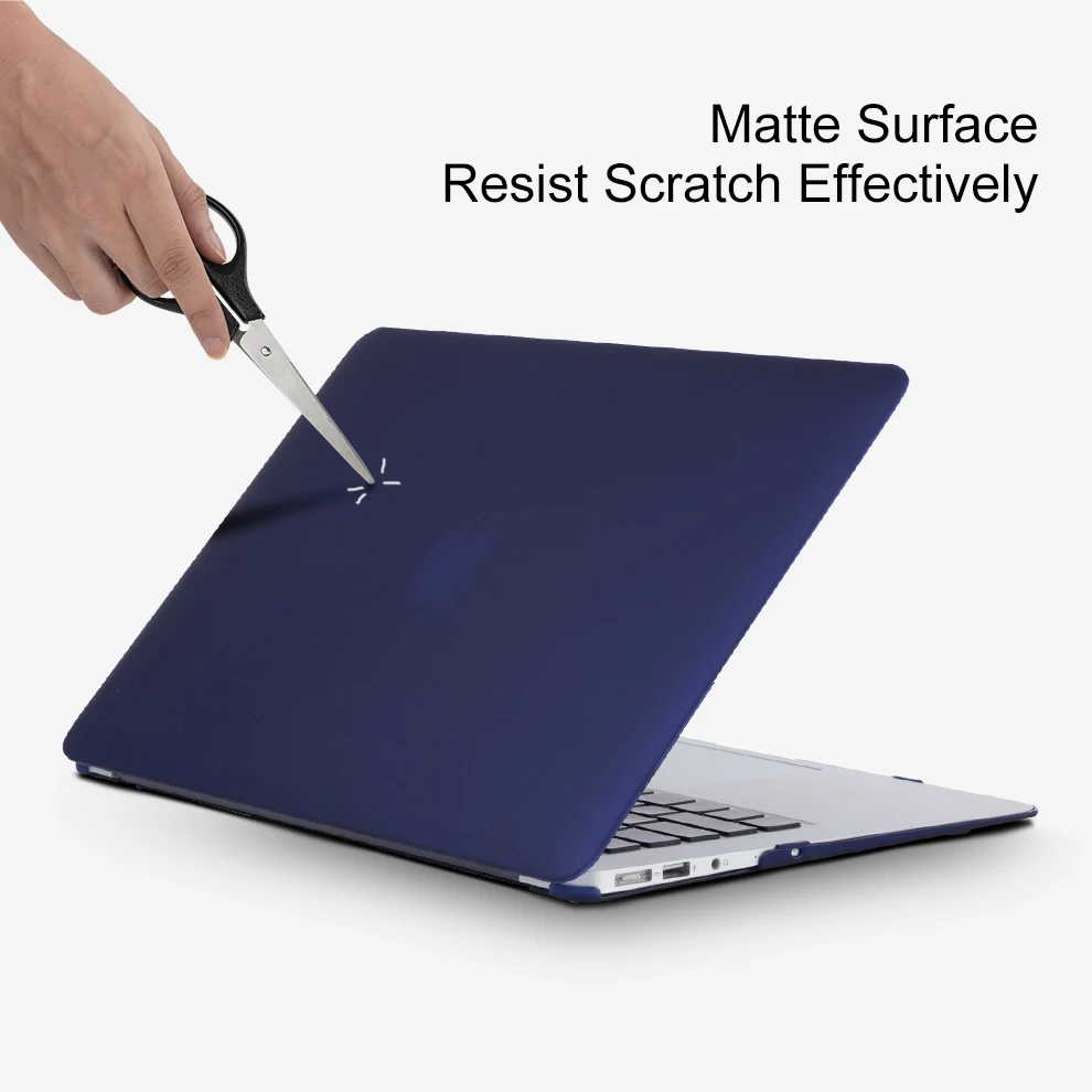SeenDa кристалл Матовый для Macbook Pro 13 ноутбук матовая жесткая оболочка Защитная крышка чехол для ноутбука Macbook Air 13 дюймов