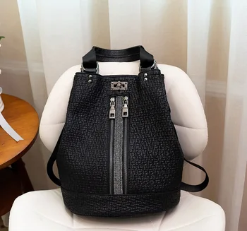 

New Soft Leather Backpack Anti Theft Female Shoulder Bag 2018 Fashion Mochila Feminina Sac A Dos Travel School Bag
