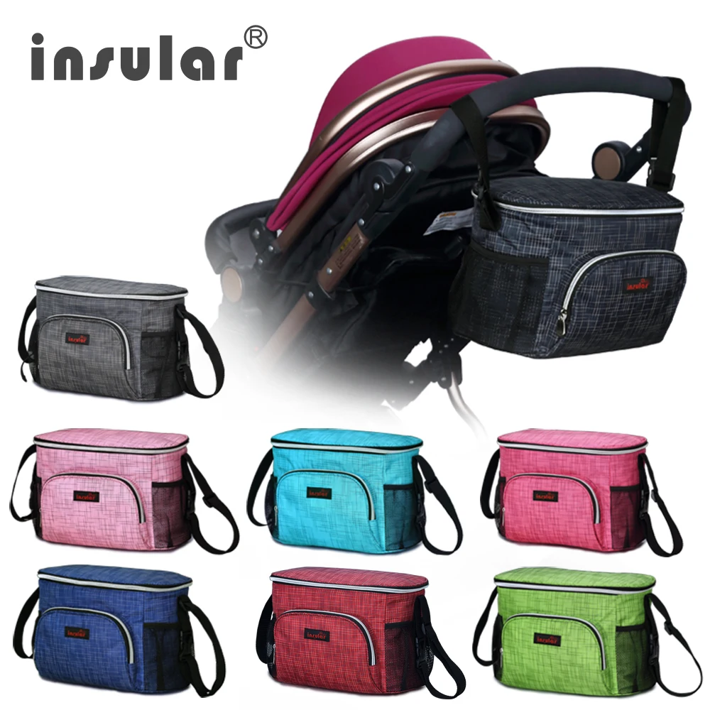 

Insular Multi-function Baby Diaper Bags Waterproof Strollers Organizer Fashion Mummy Storage Maternity Nappy Bag Inner Container