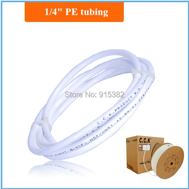 

Free Shipping 10 Meter Water Filter Pipe Connecting PE Tubing 1/4" Hose Under Sink Fridges Reverse Osmosis Filters Aquarium NSF