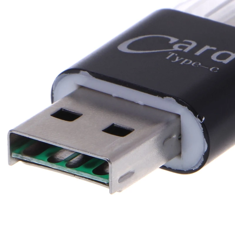 Алюминий сплав Тип usb C OTG Micro SD/TF внешнее устройство чтения карт памяти, адаптер