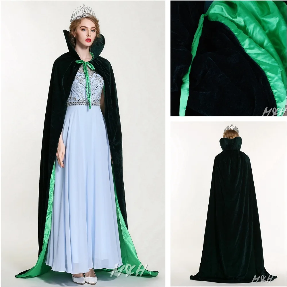 high collar robe