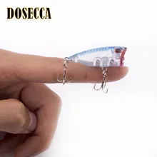 Новое поступление 1 шт. мини-Поппер рыболовные приманки 4 см/3г 3D глаза воблера приманки снасти иска воблер попер