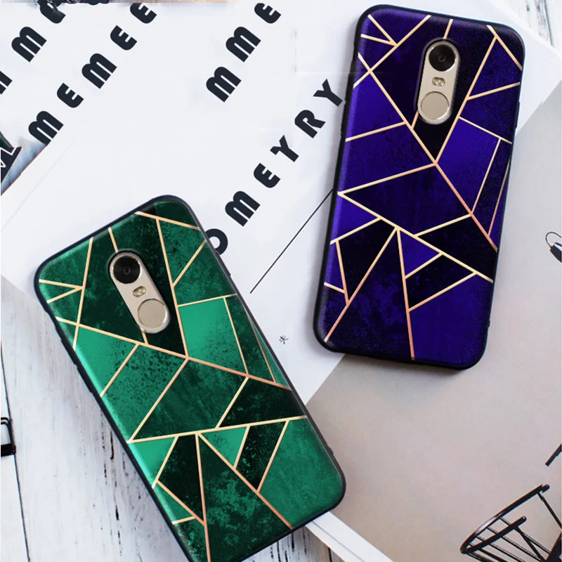 geometric silicone case redmi note 4 (15)