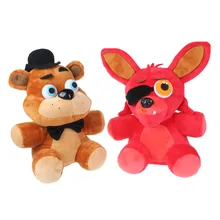 Five Nights at Freddy 25CM 10″ Freddy Foxy Plush Doll Kids Toys for Christmas Gifts