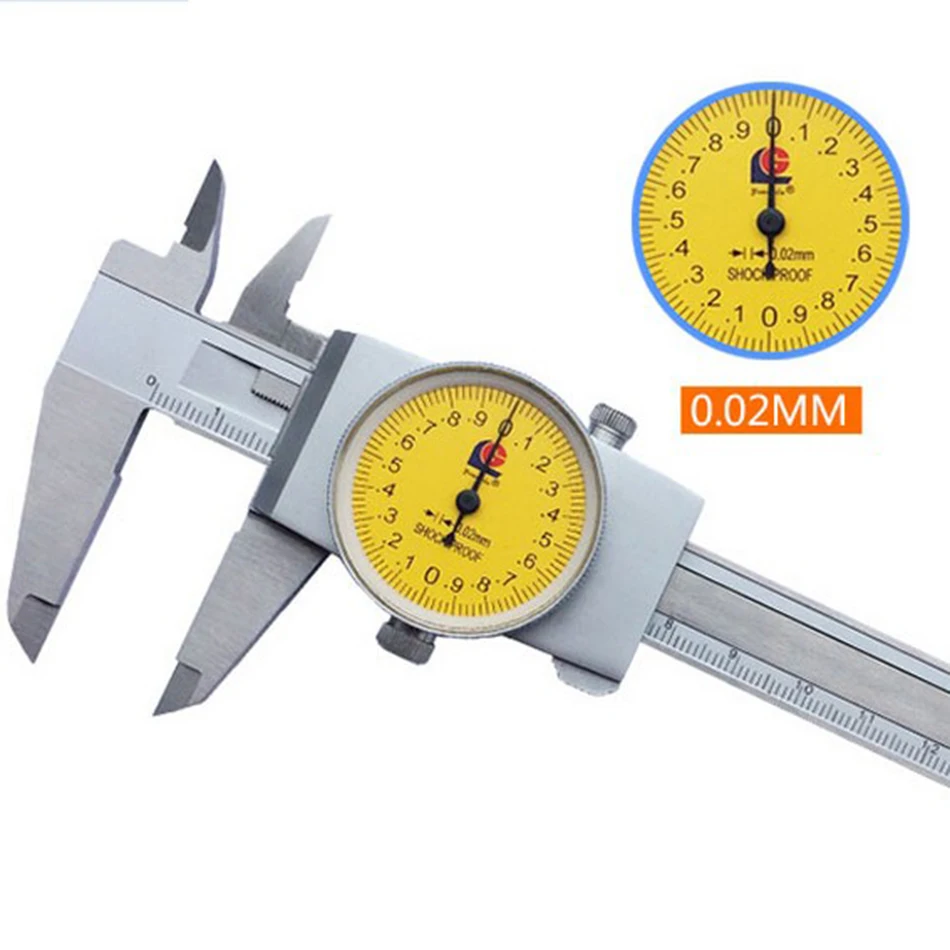 Dial font b Caliper b font 0 150 0 200 0 02 Vernier Gauge Paquimetro Ferramentas
