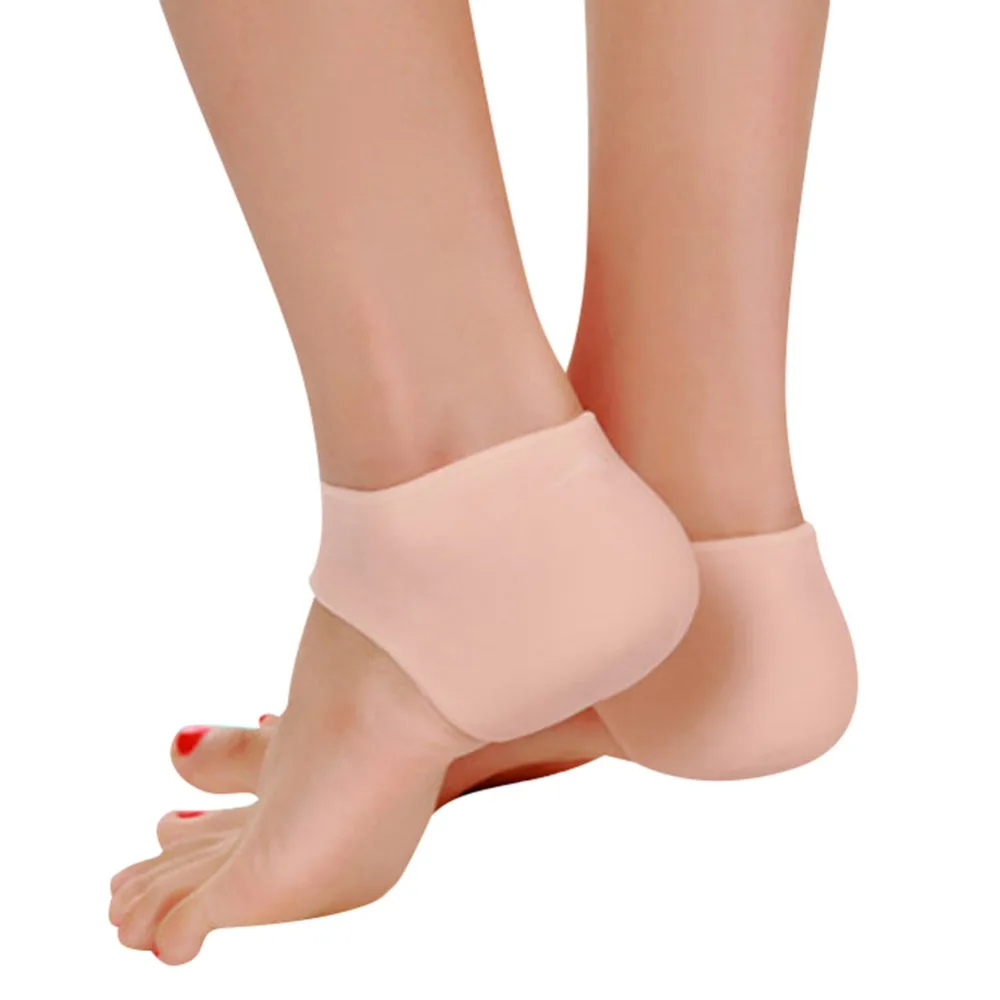 silicone heel socks