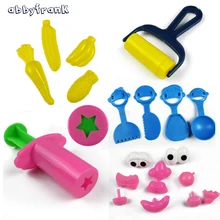 21pcs lot 3D Playdough Tool Plasticine Mold Magnetic Clay Hand Gum Tool Kit Play Dough Mold