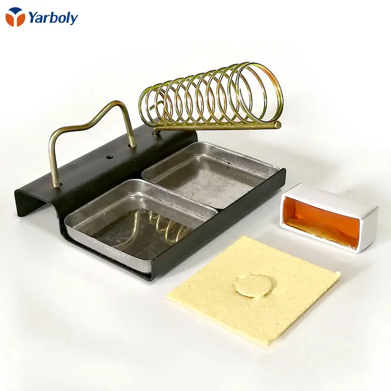 Hot Sale Double Metal Base Soldering Iron Gun Holder Stand Mount