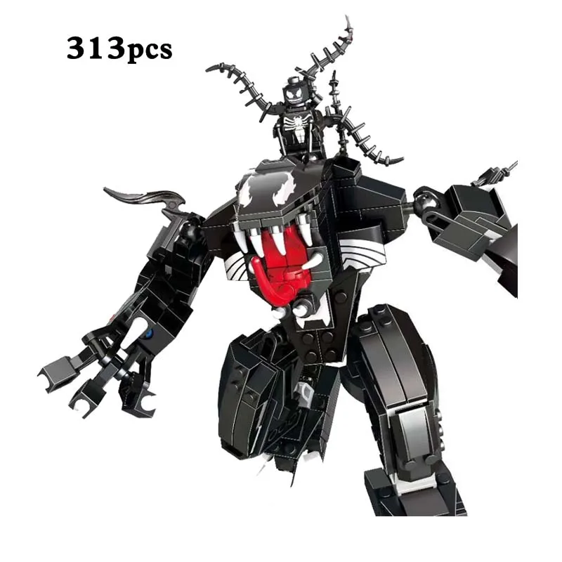 

Superhero Movie character Avengers venom Mech action Figures Building Blocks Toys for Children gifts compatible legoings
