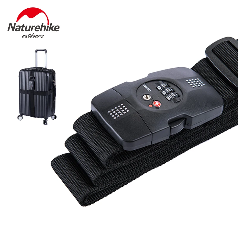 

NatureHike Travel Nylon Suitcase Straps Combination Lock For Within 30inch Baggage Luggage Suitcases Strapping Packing Belt