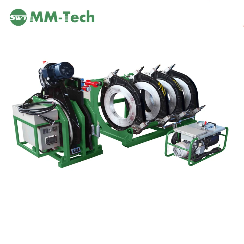 

High quality Hydraulic hdpe pipe butt fusion welding machine for plastic pipe from 630mm to 315mm