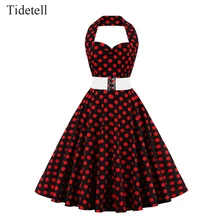 Clevere Halfter Ärmellose 1950 s A-Line Knielangen Short Abendkleid Cocktailkleid Formale Partei Kleid mit Schärpen