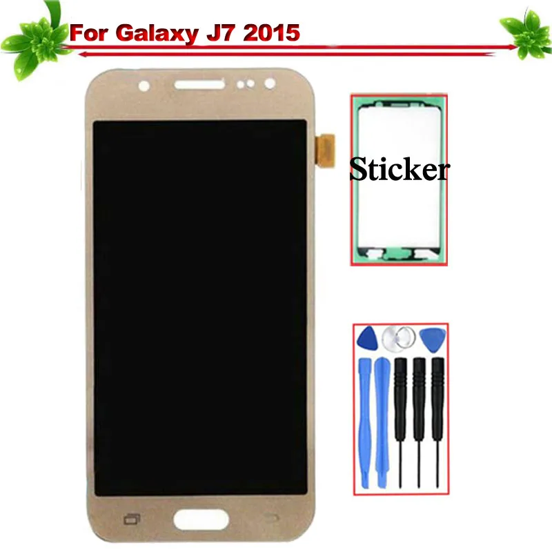 

Oled for Samsung Galaxy J7 2015 J700 LCD Display Touch Screen Digitizer Assembly for Galaxy J700F J700H J700M Lcd Dispaly