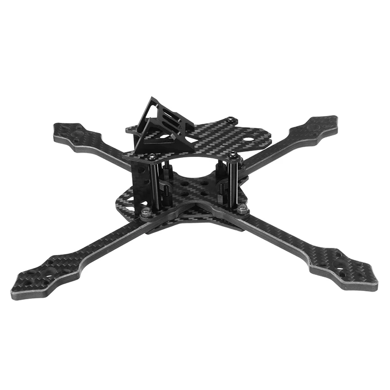 Realacc Blackbird 210N 210 мм нормальный X гоночный Дрон 5 мм Arm Комплект из углеродного волокна для рамы для моделей RC камера мотор w/PDB 5V& 12V