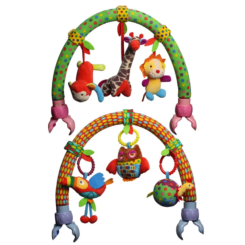 

Baby Stroller Accessories & Part Arch Shape Decoration Music Rattle Toys for Infant