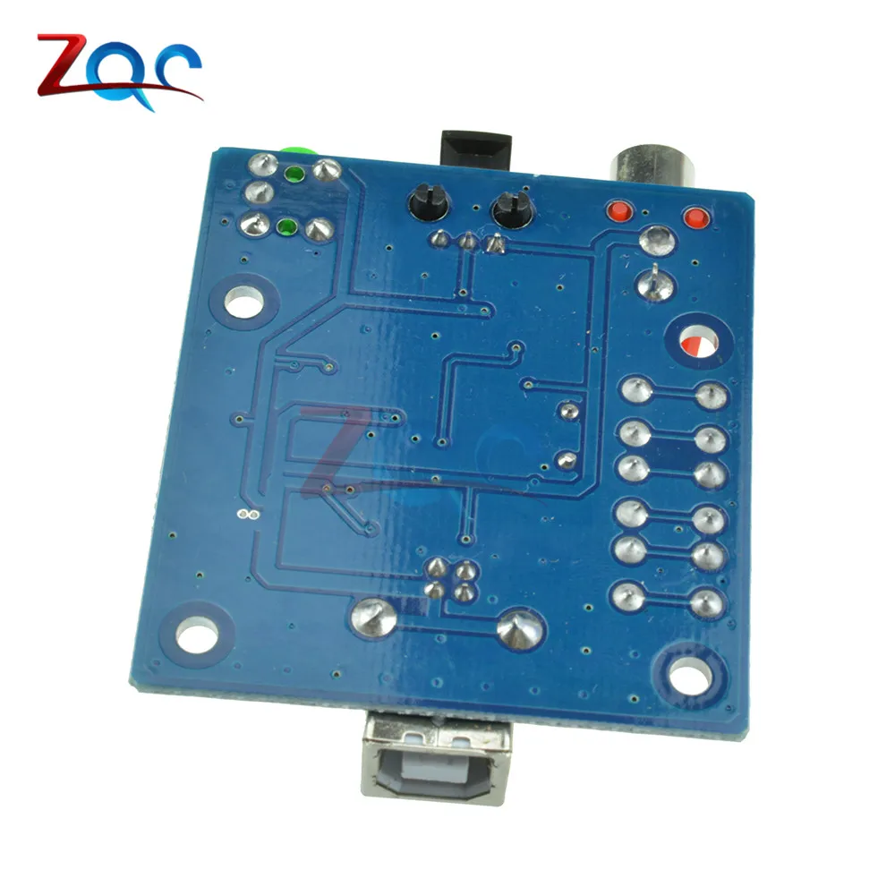 5 в USB питание HIFI PCM2704 ЦАП к S/PDIF звуковая карта декодер плата 3,5 мм аналоговый выход F/PC модуль