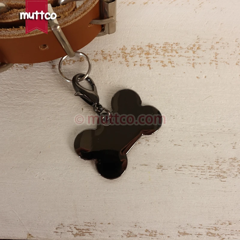 

Retailing high quality simple dog bone DIY dog id tag blank can record name dog ID tag with labster clasp DIT-016A