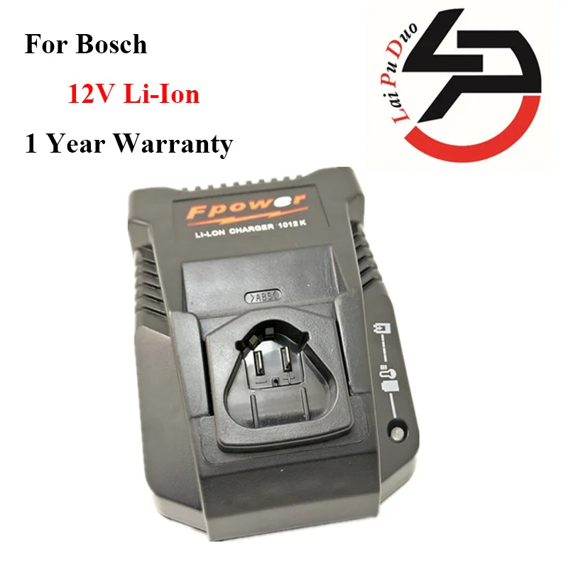 Replacement Cordless Drill Battery Charger For Bosch 12 Volt BC430, BAT411, BAT412, BAT413