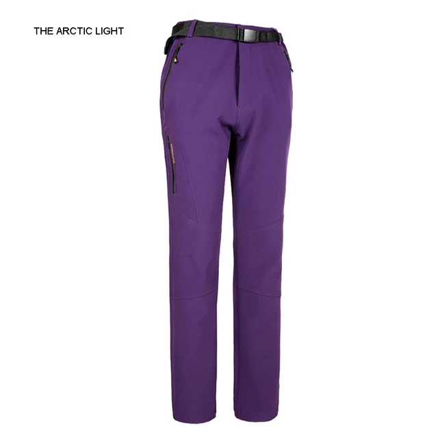 purple hiking pants