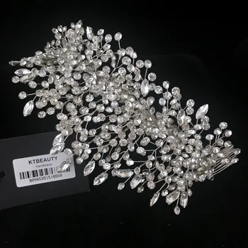 

News Rhinestone Crystal Tiara Silver Gold Tiara Fashion Headpieces Royal Bridal Wedding Dressing Crown Accessory Women Jewelry