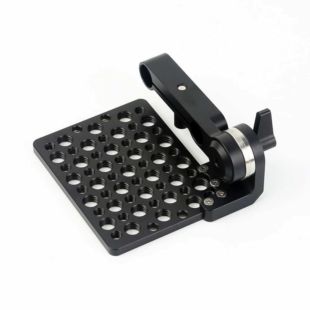

ARRI Type Rosette Mount Cheese Plate fr 15mm Rod Clamp Block System Camera Camcorder accessories Part Tripod Support Base Plate