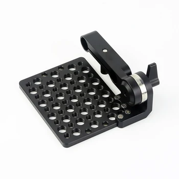 

ARRI Type Rosette Mount Cheese Plate fr 15mm Rod Clamp Block System Camera Camcorder accessories Part Tripod Support Base Plate