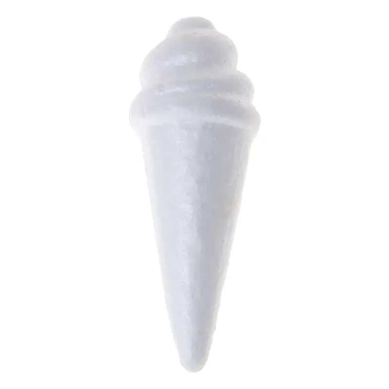 Dummy Styrofoam Foam Cake Dummy Modelling Ice Cream Shape Sugarcraft Flower Wedding Decor - Color: 02