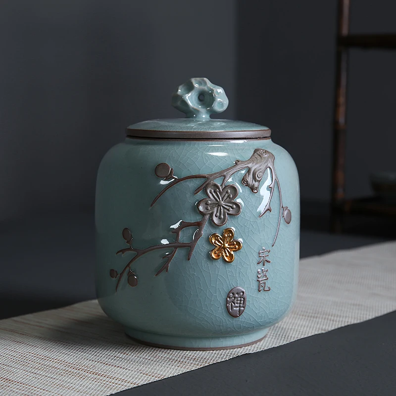Керамический Чайник большой и средний размер хранение чая закупориваемая банка пробуждения банка для чая Gaoyao коробка зеленого чая маленьк... Керамический Чайник большой и средний размер хранение чая закупориваемая банка пробуждения банка для чая Gaoyao коробка зеленого чая маленьк...