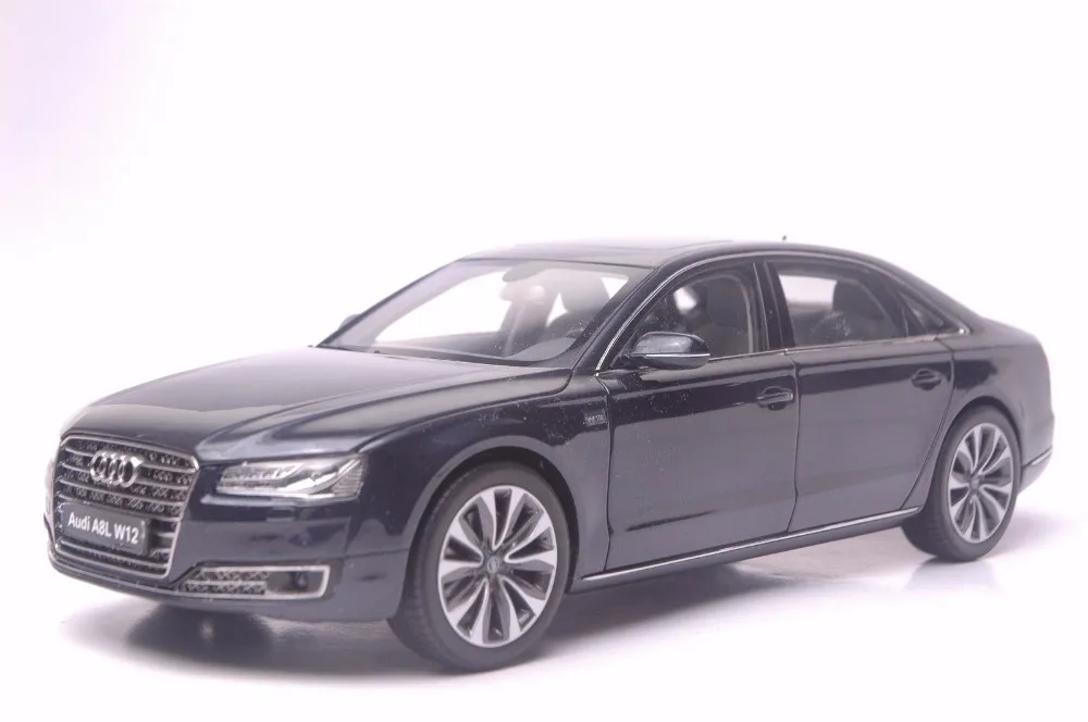 

1:18 Diecast Model for Audi A8L W12 2014 Black Sedan Alloy Toy Car Miniature Collection Gifts A8 S8