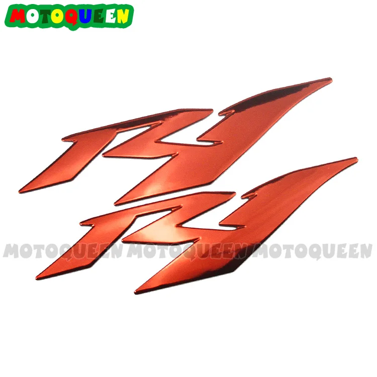 3D мотоцикл светоотражающие R1 логотип герба Знак наклейки кузова Танк колеса наклейки пара для YAMAHA R1 YZF YZF1000 YZF-R1