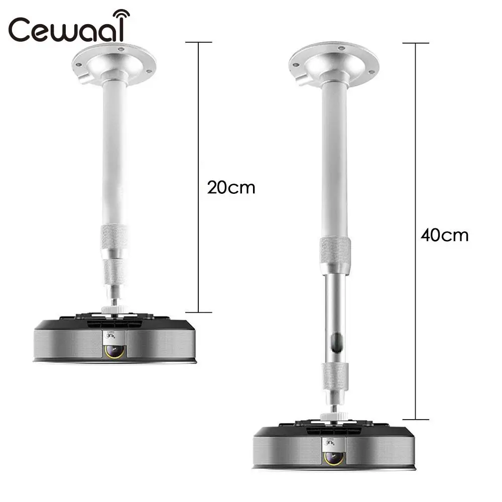 

Aluminum Alloy Projector Wall Mount Ceiling Holder Cameras Hanging Camcorder Universal Sturdy