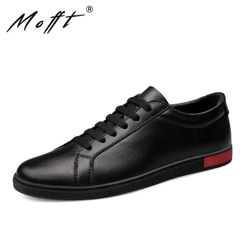 

Couple Leaher Shoes Black Round Toe Flat Men Genuine Leather Spring Autumn Style Size36-44 Non-slip Anti-skidding Unisex Shoes