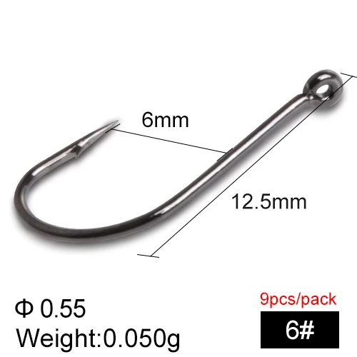 FTK рыболовные Hooks7-10pcs 1-14# KEIRYU и 4X-ISEAMA из высокоуглеродистой стали с колючей спинкой для ловли карпа с одним крюком с глазами Pesca - Цвет: 009-6