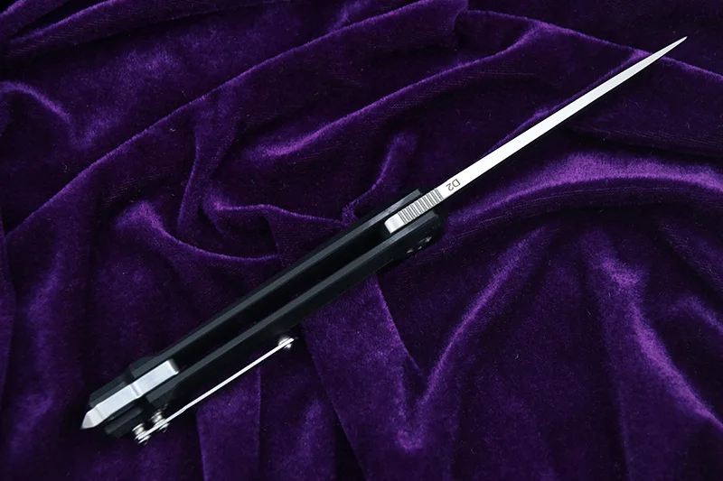 LEMIFSHE JK3311 G10 Flipper D2 стальное лезвие + стальная ручка уличный охотничий Карманный