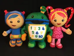 Nickelodeons Команда Умизуми Милли плюшевые игрушки бота зеленый робот синий Гео Новый