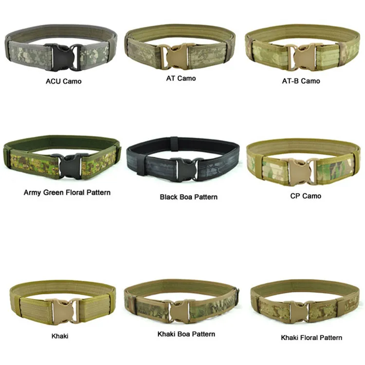 

High quality Unisex 1000D Cordura Multifunction Military Tactical Belt Airsoft Paintball Hunting Shooting Belt