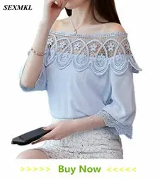 SEXMKL Womens Chiffon Blouses Summer Fashion Casual Silk Blouse Sexy Tops Office Ladies Shirts White Polka Dot Blouse Top