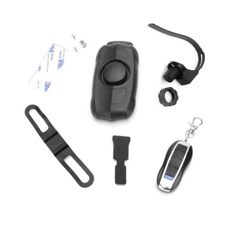Wireless Anti-Theft Vibration Motorcycle Bicycle Waterproof Security Bike Alarm