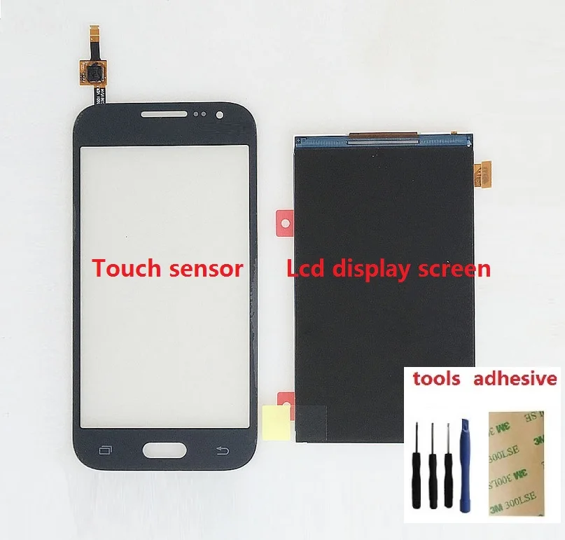 Сенсорный экран дигитайзер сенсор+ ЖК-дисплей экран для samsung Galaxy Core Prime SM-G361F G361H+ клей+ комплекты