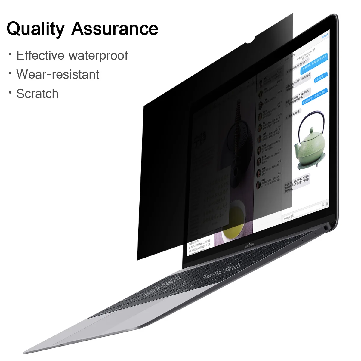 17.3 inch(382mm*215mm) Privacy Filter Anti-Glare LCD Screen Protective film For 16:9 Widescreen Computer Notebook PC Monitors