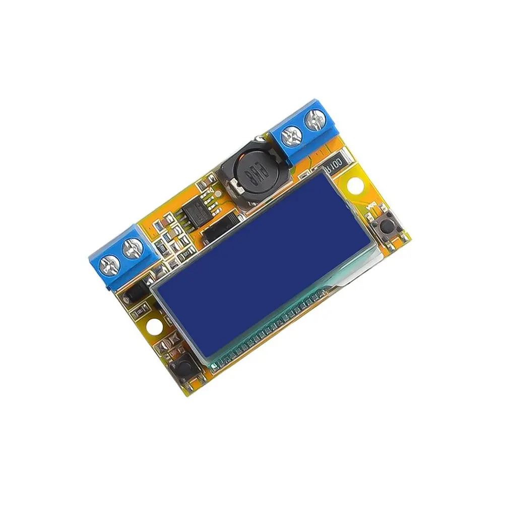 3A DC Регулируемый понижающий Мощность модуль lcd Экран тока и Напряжение двухдисплейныйй измерительный прибор Дисплей изысканный дизайн; прочный