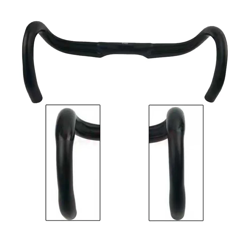 Zniino-ロードバイクハンドルバー,ロゴなし,カーボンファイバー,マットステム付き,新品,送料無料 Zniino-ロードバイクハンドルバー,ロゴなし,カーボンファイバー,マット